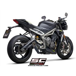 SC-Project Exhaust S1 | Black | Triumph 660 Street Triple S