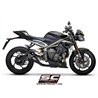 SC-Project Uitlaat S1 | Zwart | Triumph 660 Street Triple S