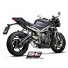 SC-Project Uitlaat S1 | Zilver | Triumph 660 Street Triple S