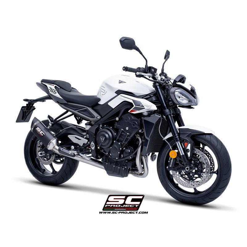 SC-Project Exhaust System 3-1 SC1-S | Carbon | Triumph 765 Street Triple