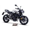SC-Project Exhaust System 3-1 CR-T Mesh | Carbon | Triumph 765 Street Triple