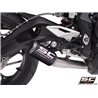 SC-Project Exhaust System 3-1 CR-T Mesh | Carbon | Triumph 765 Street Triple