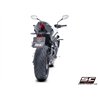 SC-Project Exhaust System 3-1 CR-T Mesh | Silver | Triumph 765 Street Triple