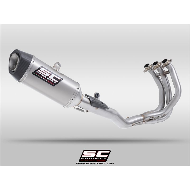 SC-Project Exhaust System 3-1 SC1-S | Carbon | Triumph 765 Street Triple
