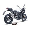 SC-Project Exhaust System 3-1 SC1-S | Silver | Triumph 765 Street Triple