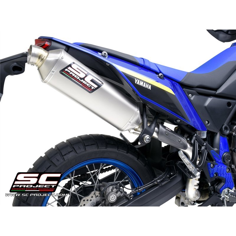SC-Project Exhaust Rally Raid | Silver | Yamaha 700 Tenere World Raid