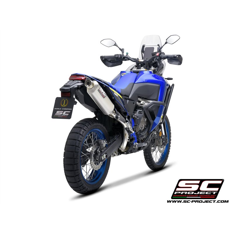 SC-Project Uitlaat Rally Raid | Zilver | Yamaha 700 Tenere World Raid