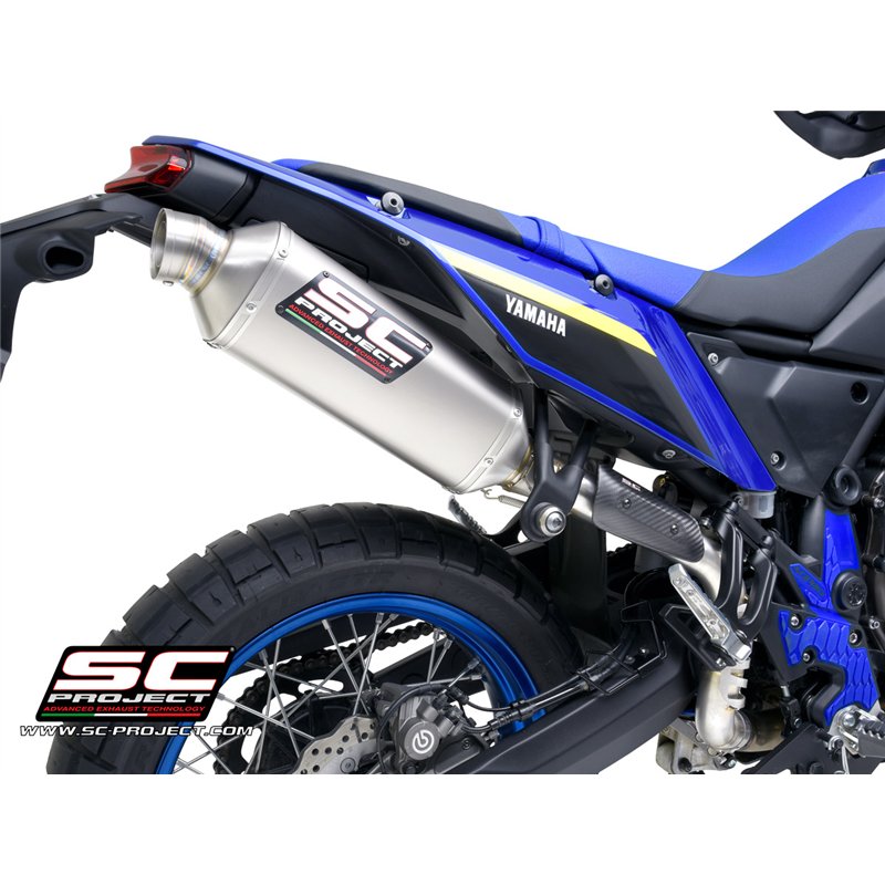 SC-Project Uitlaat Rally Raid | Zilver | Yamaha 700 Tenere World Raid