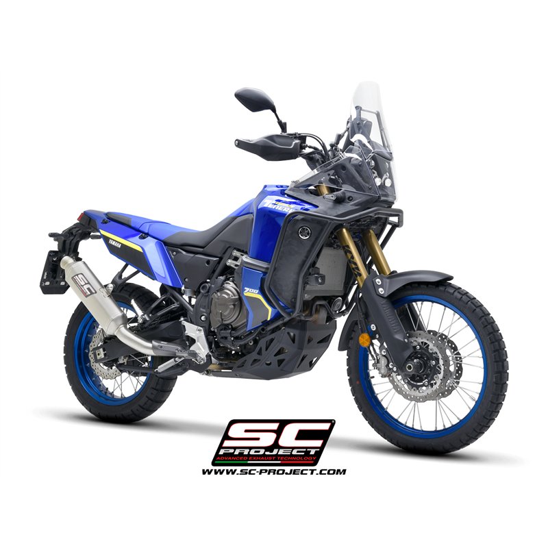 SC-Project Uitlaat Rally Raid | Zilver | Yamaha 700 Tenere World Raid