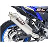 SC-Project Uitlaat Rally Raid | Zilver | Yamaha 700 Tenere World Raid