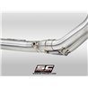 SC-Project Uitlaatbochten 2-1 SC/OEM | Zilver | Yamaha 700 Tenere