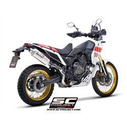 SC-Project Uitlaat Rally Raid | Zilver | Yamaha 700 Tenere