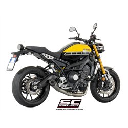 SC-Project Exhaust System 3-1 Conical | Silver | Yamaha MT-09