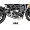 SC-Project Uitlaatsysteem 3-1 Conical | Zilver | Yamaha MT-09