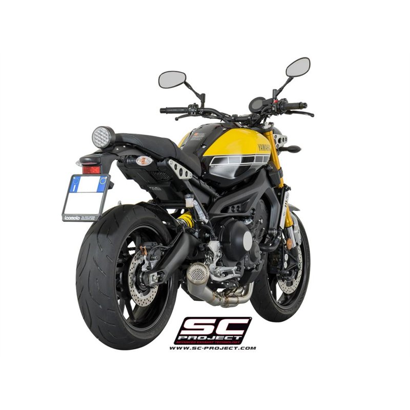 SC-Project Exhaust System 3-1 70s | Silver | Yamaha MT-09