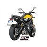 SC-Project Uitlaatsysteem 3-1 70s | Zilver | Yamaha MT-09