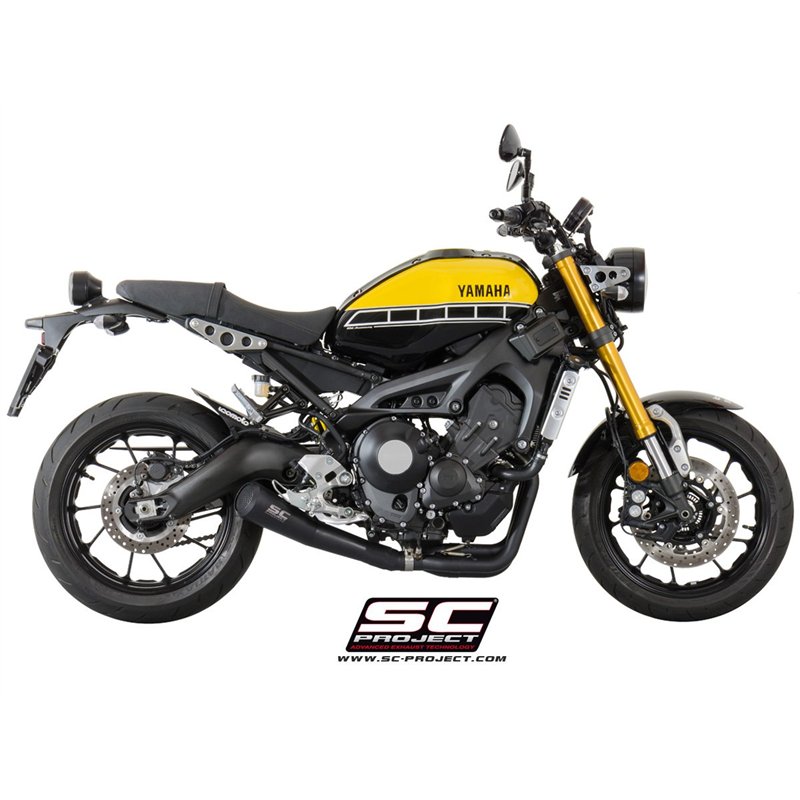 SC-Project Exhaust System 3-1 70s | Black | Yamaha MT-09