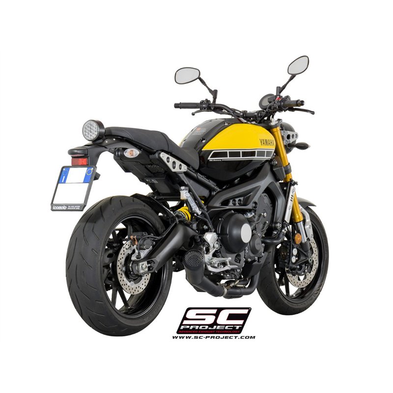 SC-Project Uitlaatsysteem 3-1 70s | Zwart | Yamaha MT-09