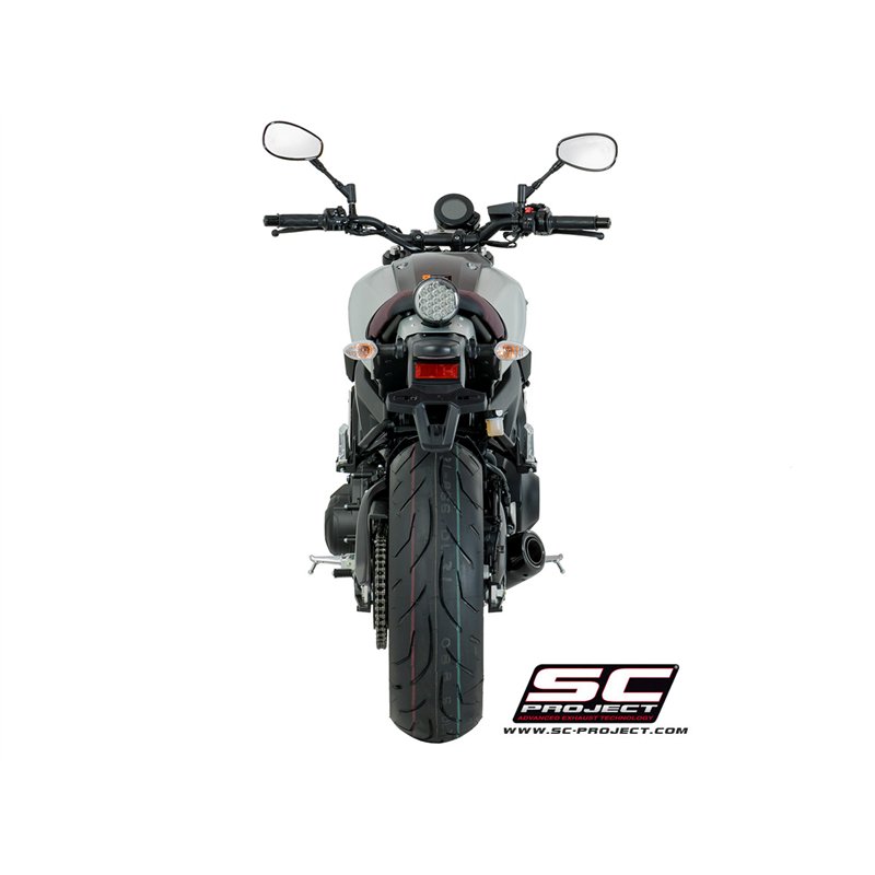 SC-Project Exhaust System 3-1 Conical | Black | Yamaha MT-09