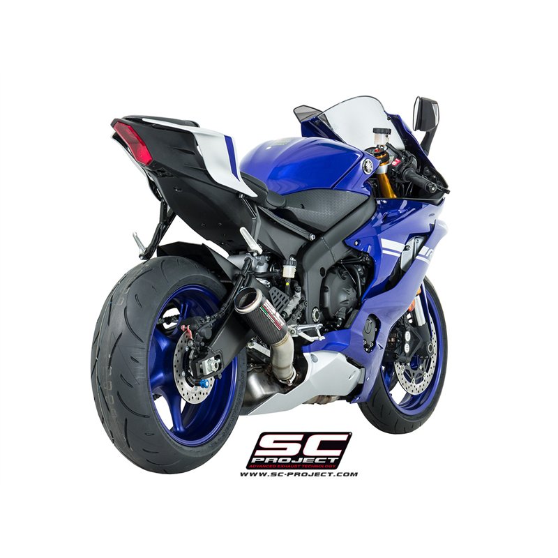 SC-Project Uitlaat CR-T High | Carbon | Yamaha YZF-R6 Race