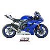 SC-Project Exhaust CR-T High | Silver | Yamaha YZF-R6 Race