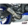SC-Project Exhaust CR-T High | Silver | Yamaha YZF-R6 Race