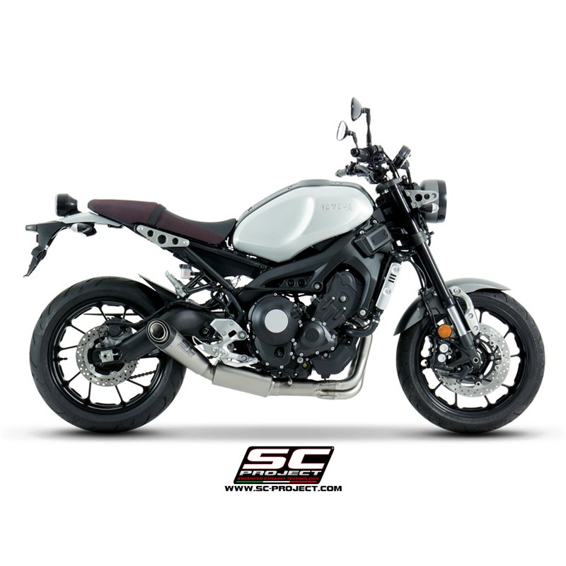 SC-Project Exhaust System 3-1 S1 | Silver | Yamaha XSR900