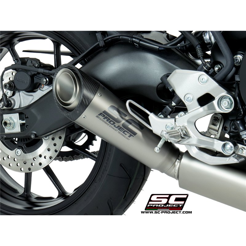 SC-Project Exhaust System 3-1 S1 | Silver | Yamaha XSR900