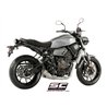 SC-Project Exhaust System 2-1 70s | Silver | Yamaha XSR700