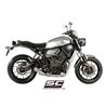 SC-Project Exhaust System 2-1 70s | Silver | Yamaha XSR700
