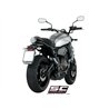 SC-Project Exhaust System 2-1 70s | Black | Yamaha XSR700