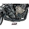 SC-Project Exhaust System 2-1 70s | Black | Yamaha XSR700