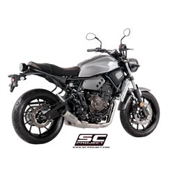 SC-Project Uitlaatsysteem 2-1 CR-T | Zilver | Yamaha XSR700