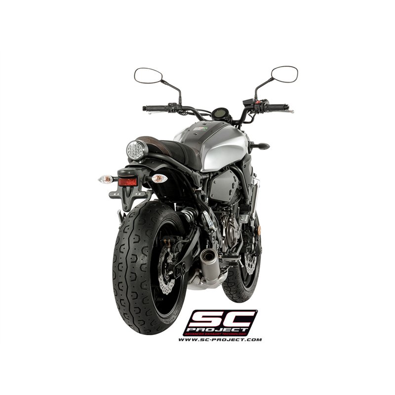 SC-Project Uitlaatsysteem 2-1 CR-T | Zilver | Yamaha XSR700