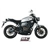 SC-Project Exhaust System 2-1 S1 | Black | Yamaha XSR700