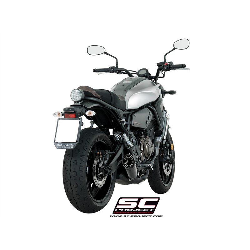 SC-Project Uitlaatsysteem 2-1 S1 | Zwart | Yamaha XSR700