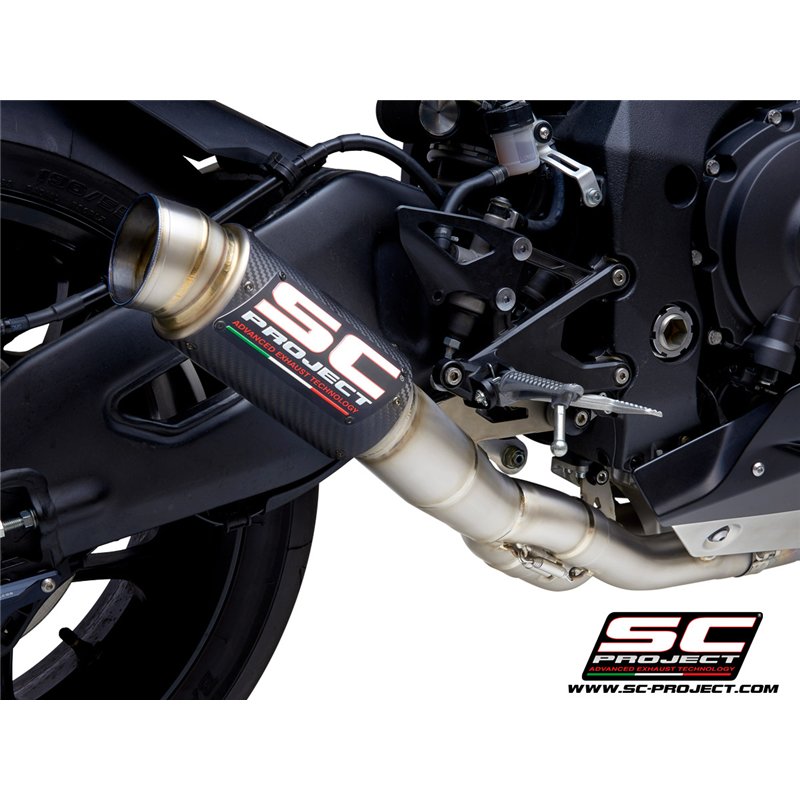 SC-Project Exhaust GP70-R | Carbon | Yamaha YZF-R1