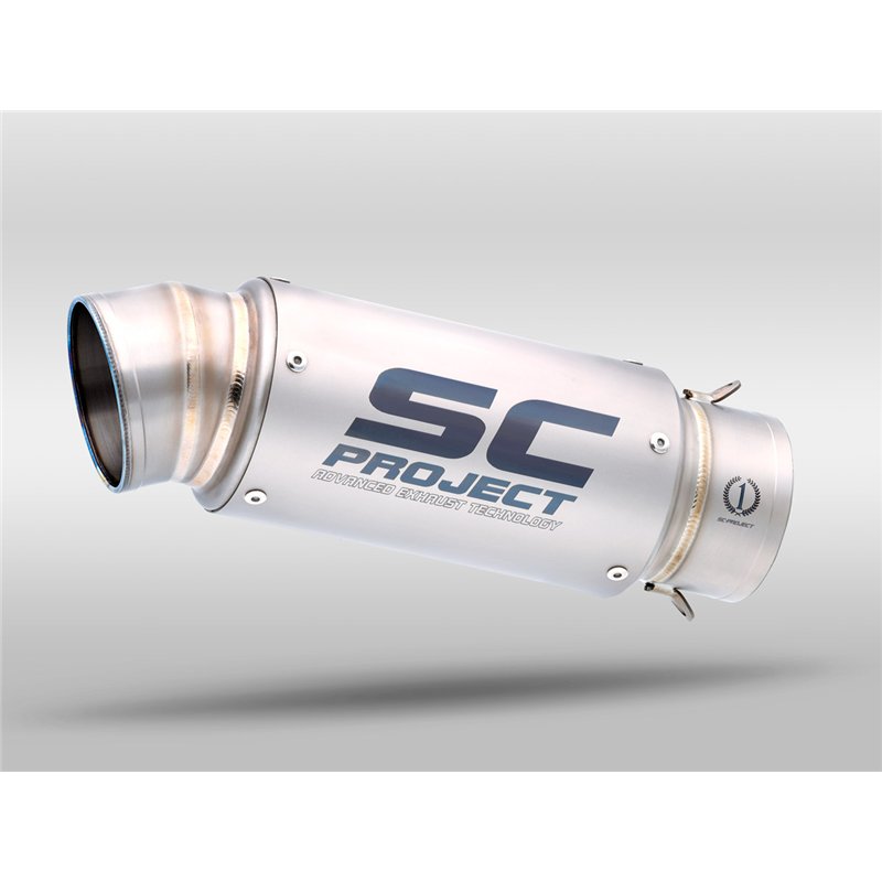 SC-Project Exhaust GP70-R | Silver | Yamaha YZF-R1