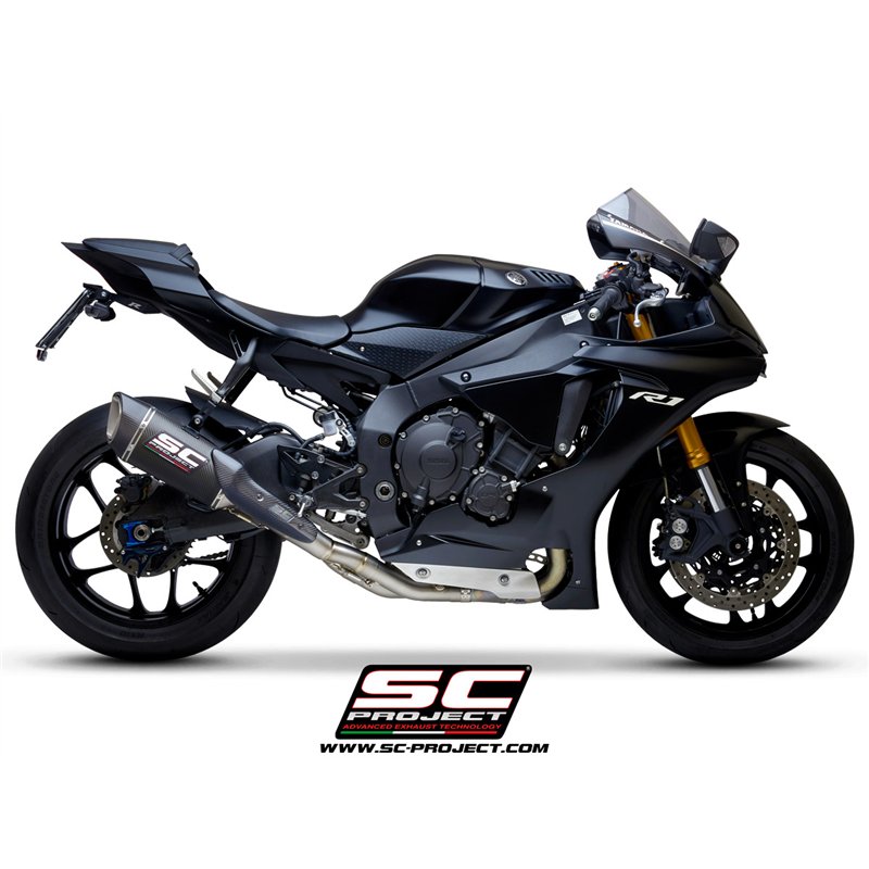 SC-Project Uitlaat SC1-R 250mm | Carbon | Yamaha YZF-R1