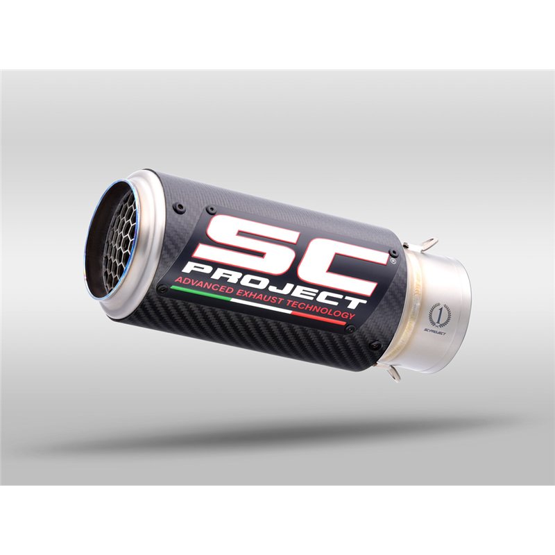 SC-Project Uitlaat CR-T Mesh | Carbon | Yamaha YZF-R1