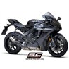 SC-Project Exhaust CR-T Mesh | Silver | Yamaha YZF-R1