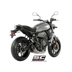 SC-Project Uitlaatsysteem 2-1 S1 | Zilver | Yamaha XSR700