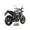 SC-Project Uitlaatsysteem 2-1 S1 | Zilver | Yamaha XSR700