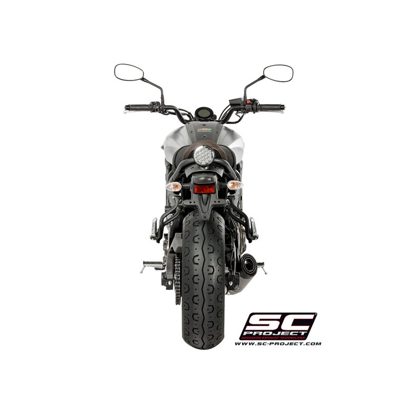 SC-Project Exhaust System 2-1 S1 | Silver | Yamaha XSR700