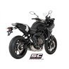 SC-Project Uitlaatsysteem 2-1 70s | Zilver | Yamaha 700 Tracer