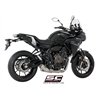 SC-Project Exhaust System 2-1 70s | Silver | Yamaha 700 Tracer