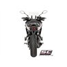 SC-Project Exhaust System 2-1 70s | Black | Yamaha 700 Tracer