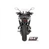 SC-Project Uitlaatsysteem 2-1 S1 | Zwart | Yamaha 700 Tracer