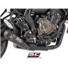 SC-Project Exhaust System 2-1 S1 | Black | Yamaha 700 Tracer