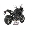 SC-Project Uitlaatsysteem 2-1 S1 | Zilver | Yamaha 700 Tracer